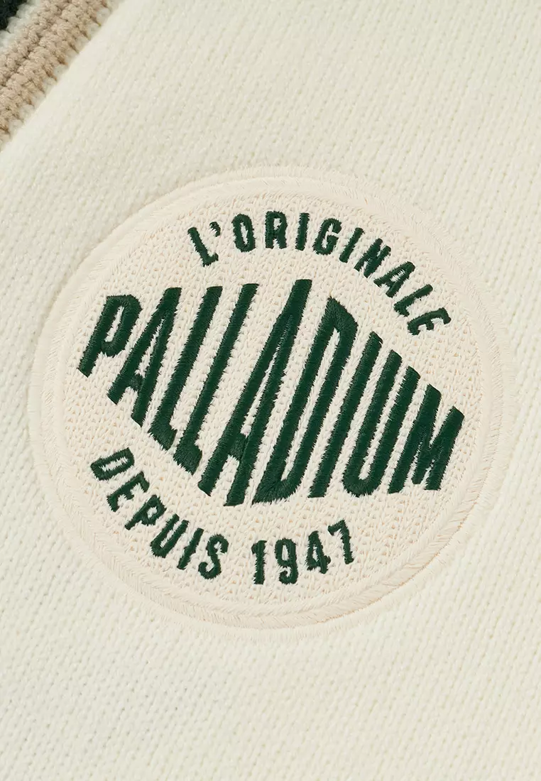 WOMEN'S LOGO COLOR BLOCKS CARDIGAN