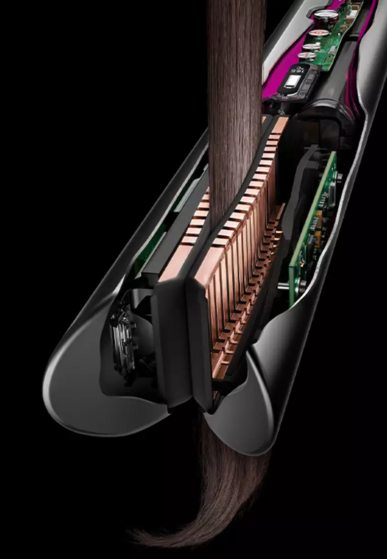 Corrale ™ Cordless Hair Straightener w/ Dock & Pouch | Flight Ready | HS07