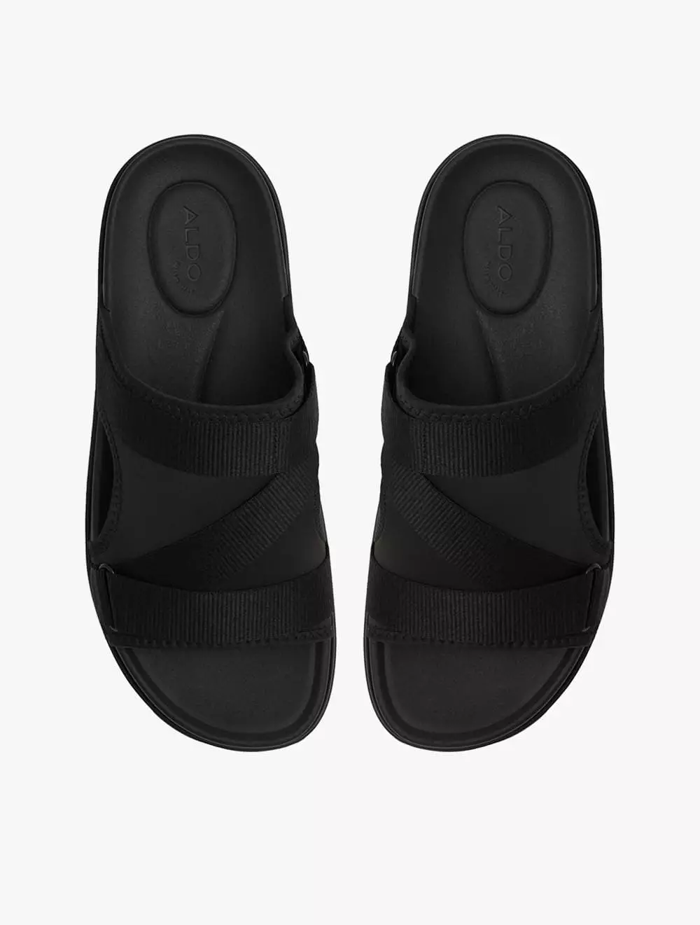 ALDO Deniels Men's Flat Sandals - Black