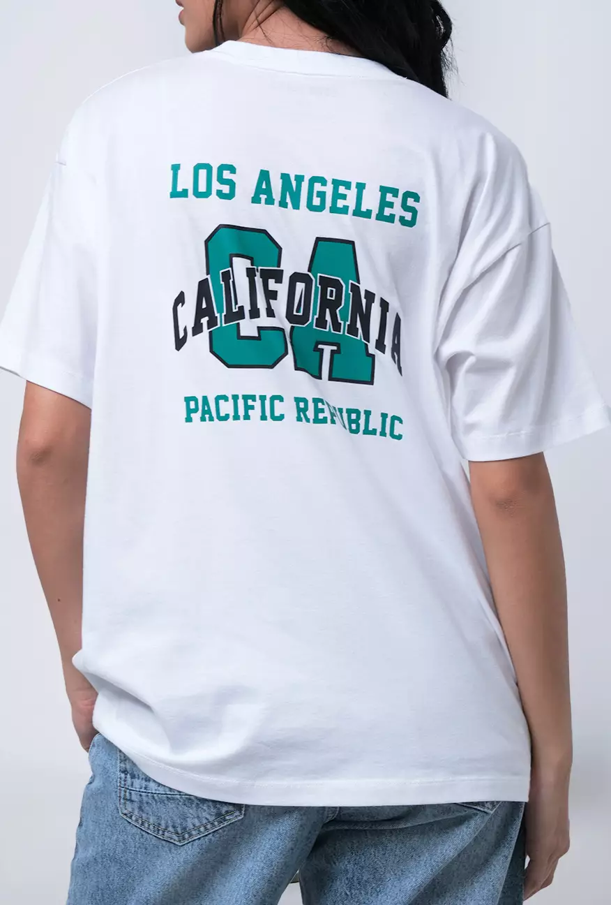 Kaos Oversize Wanita Rhys Offwhite