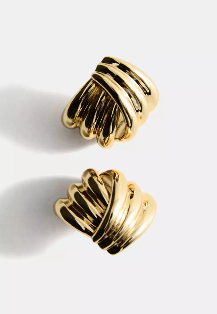 Intertwined Knot Earrings