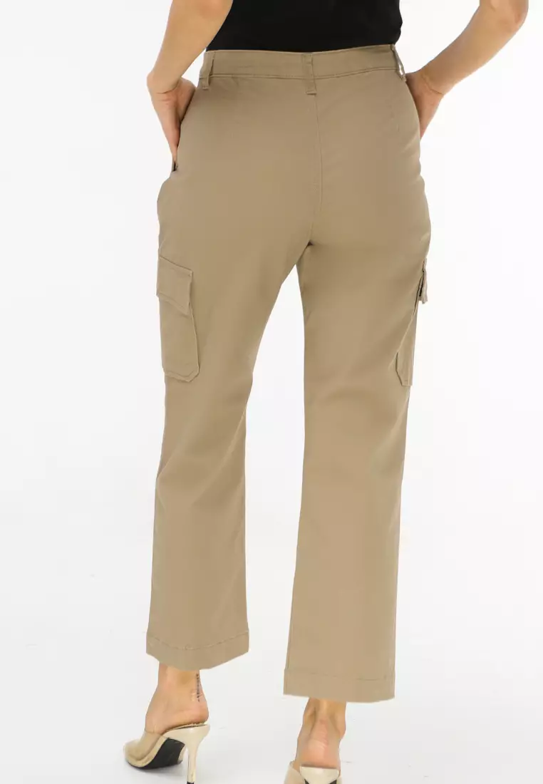 Colored Cargo Pants Ladies