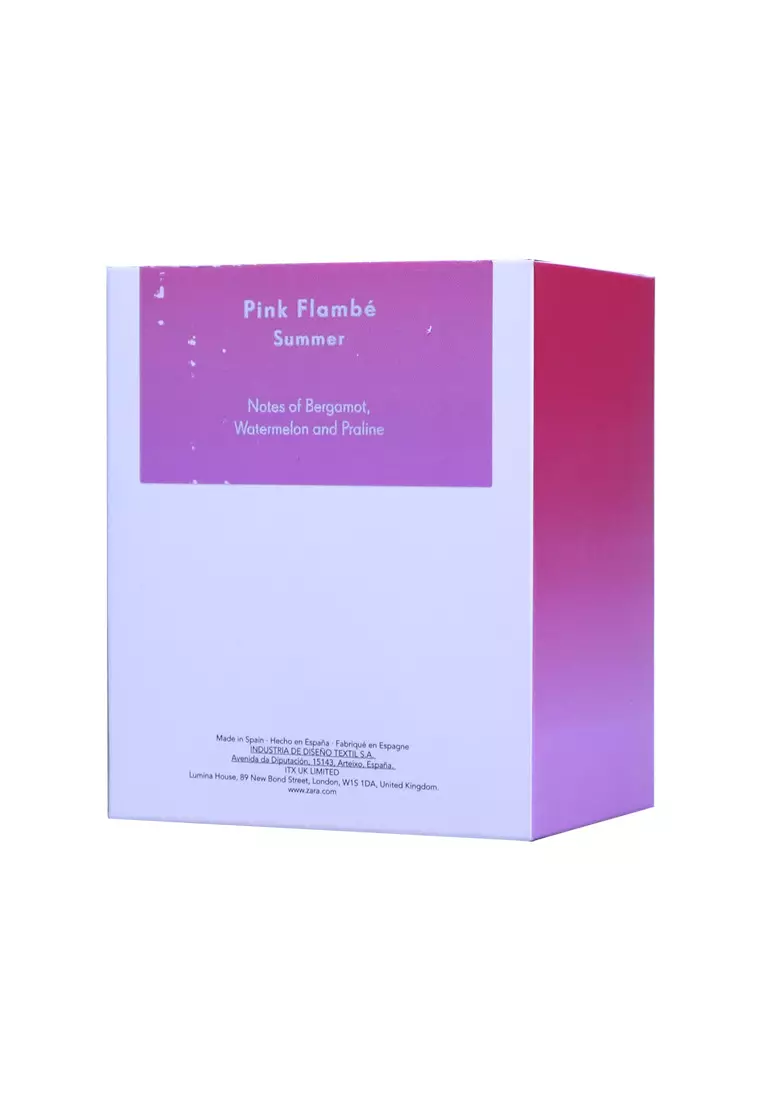 Zara Pink Flambe Summer 90 ML