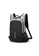 A FRENZ grey Afrenz Anti-theft USB Port Laptop Backpack with Lock 15FF5ACCC93419GS_5