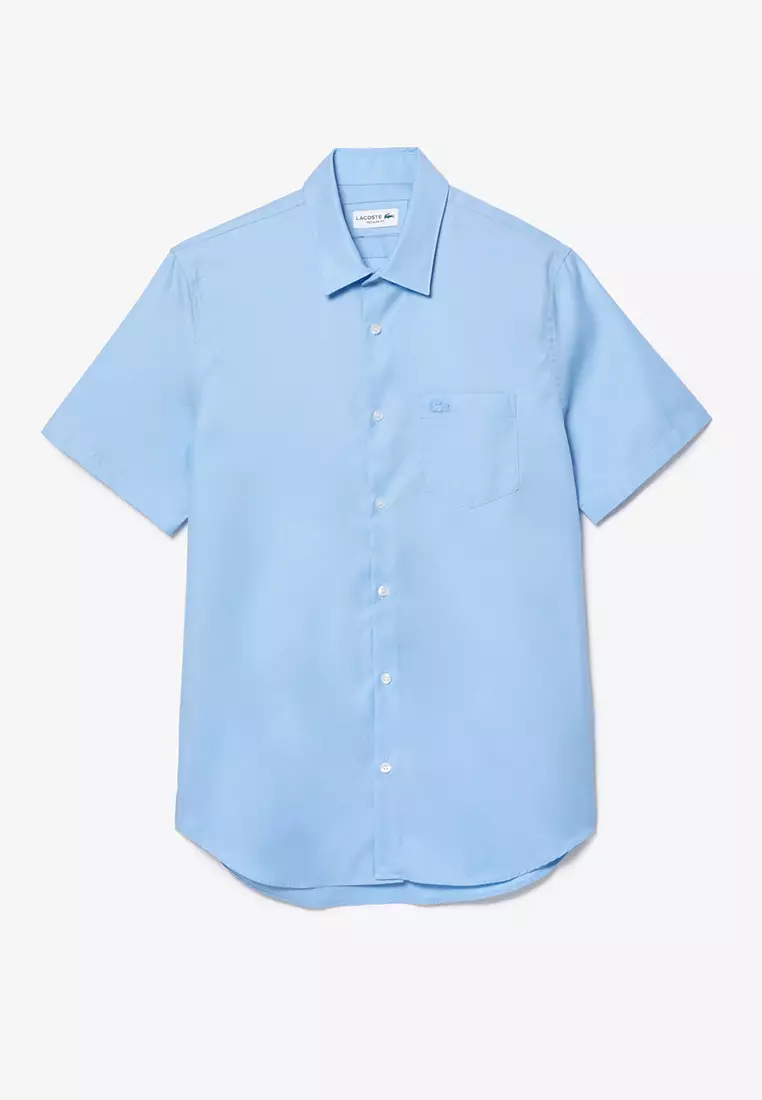 Men's Regular Fit Solid Cotton Shirt