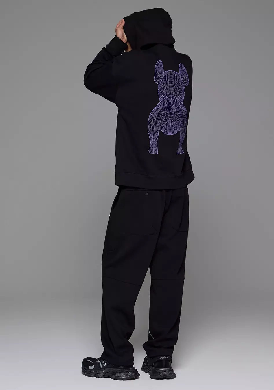 Big Radog Hoodie Natural Black