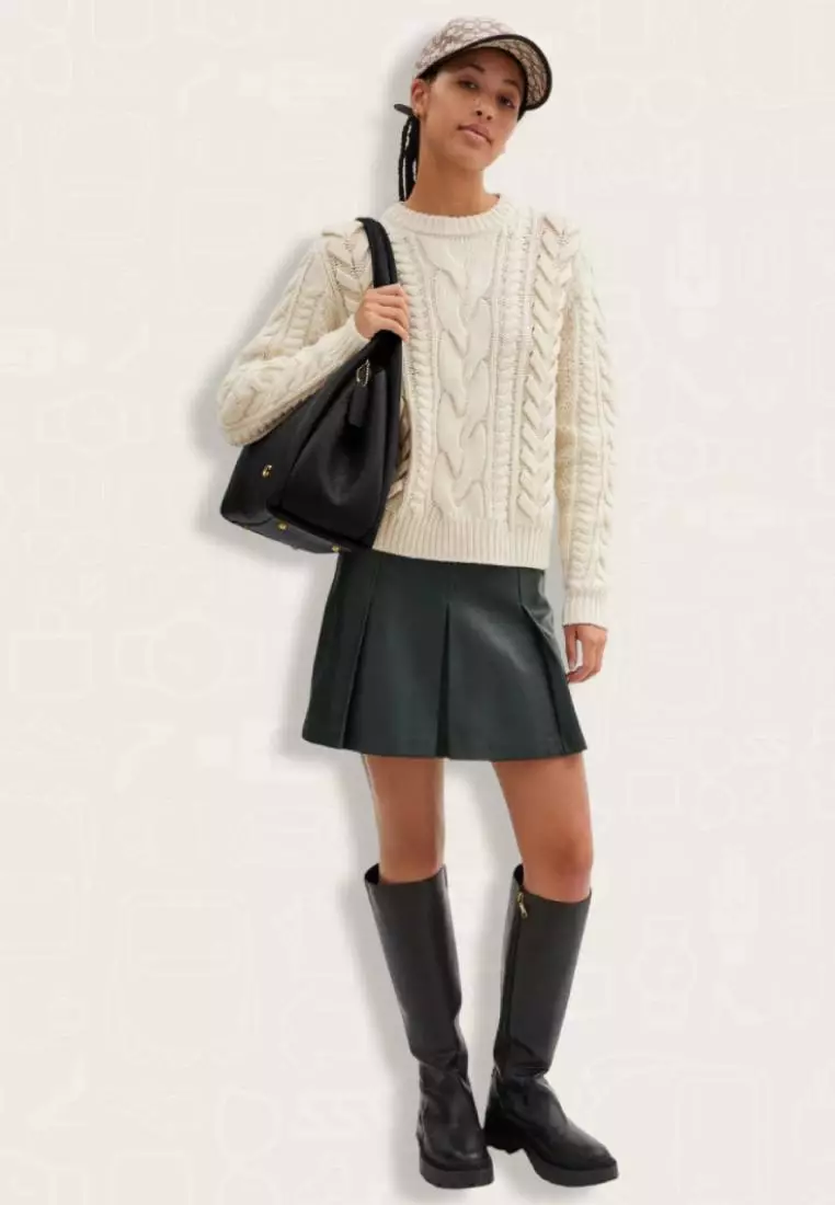 Coach Lana Shoulder Bag Black