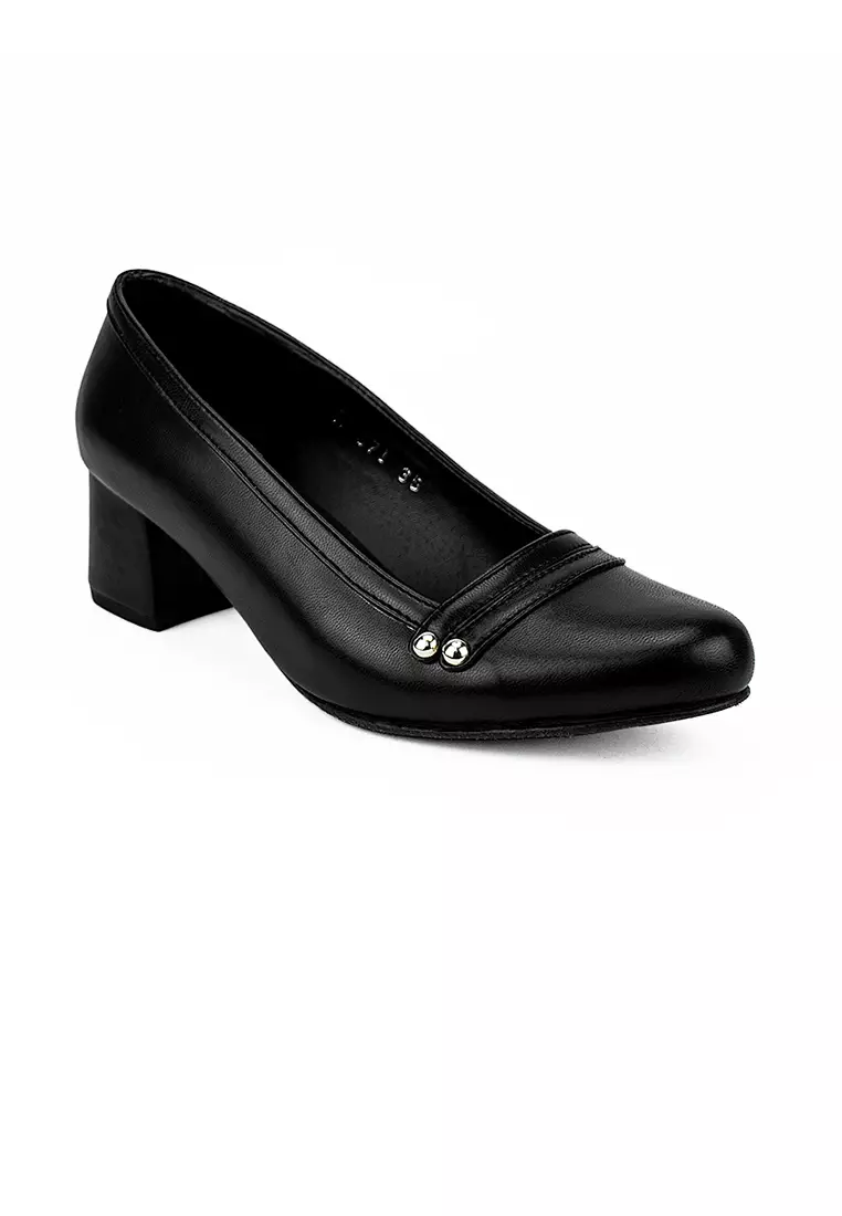 Discount on Cardam's Lifestyle  shoes - SKU: Eclb Mar 00071 Black Pumps