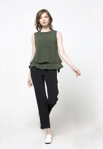 Jual The Executive  Polyester Blouse Sleeveless Original 