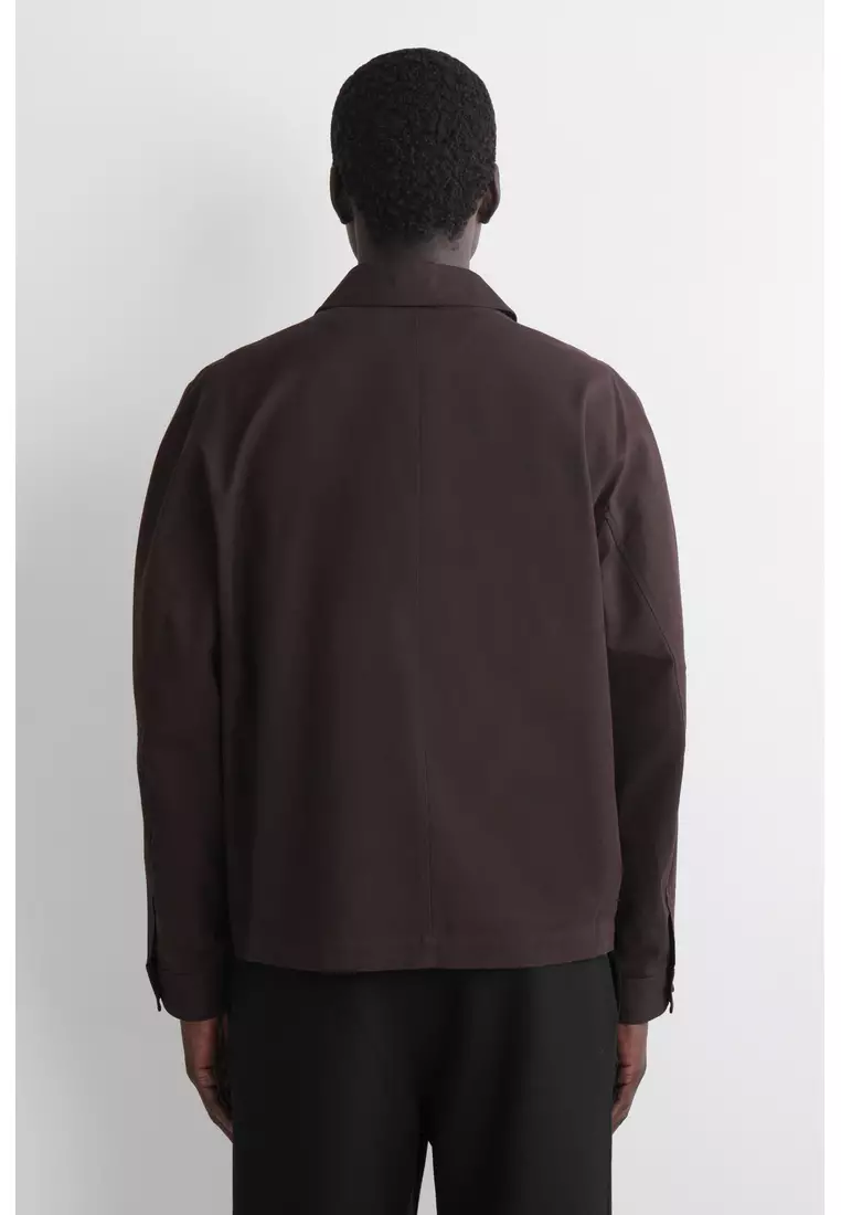 RELAXED COTTON OVERSHIRT