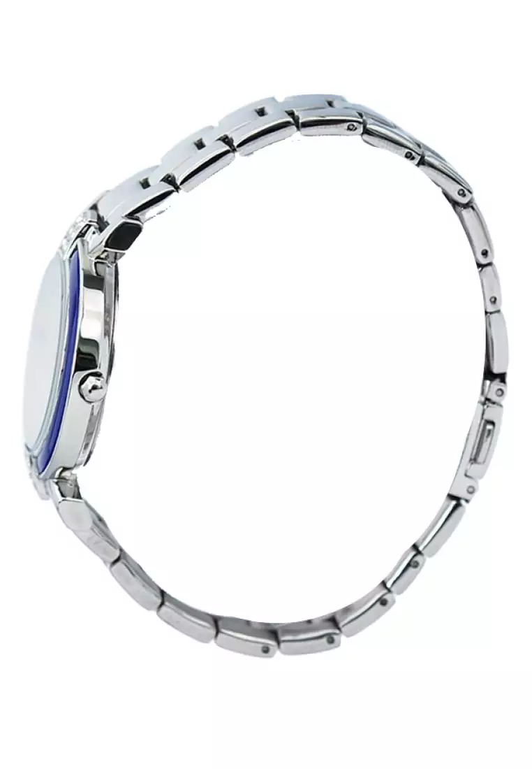 Jam Tangan Wanita Alba Original Garansi Resmi AG8437 AG8437X1 Strap Stainless Steel Silver