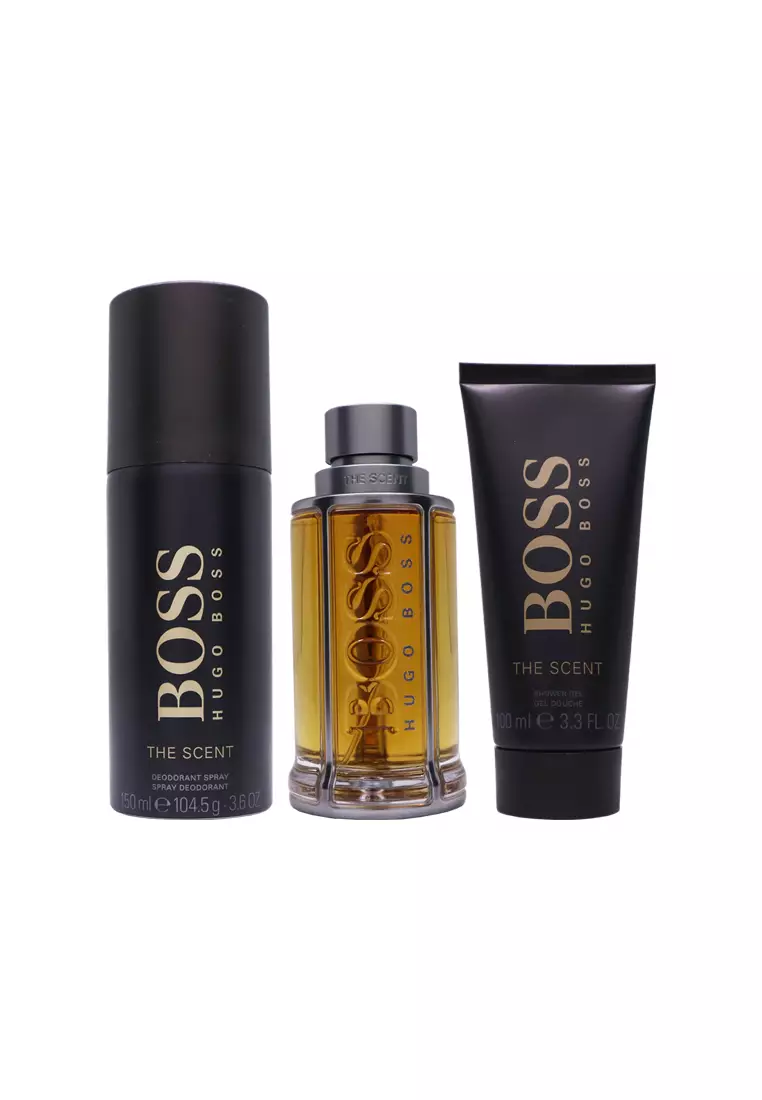Hugo Boss Boss The Scent Man (Gift Set B) 100 ML + 150 ML + 100 ML