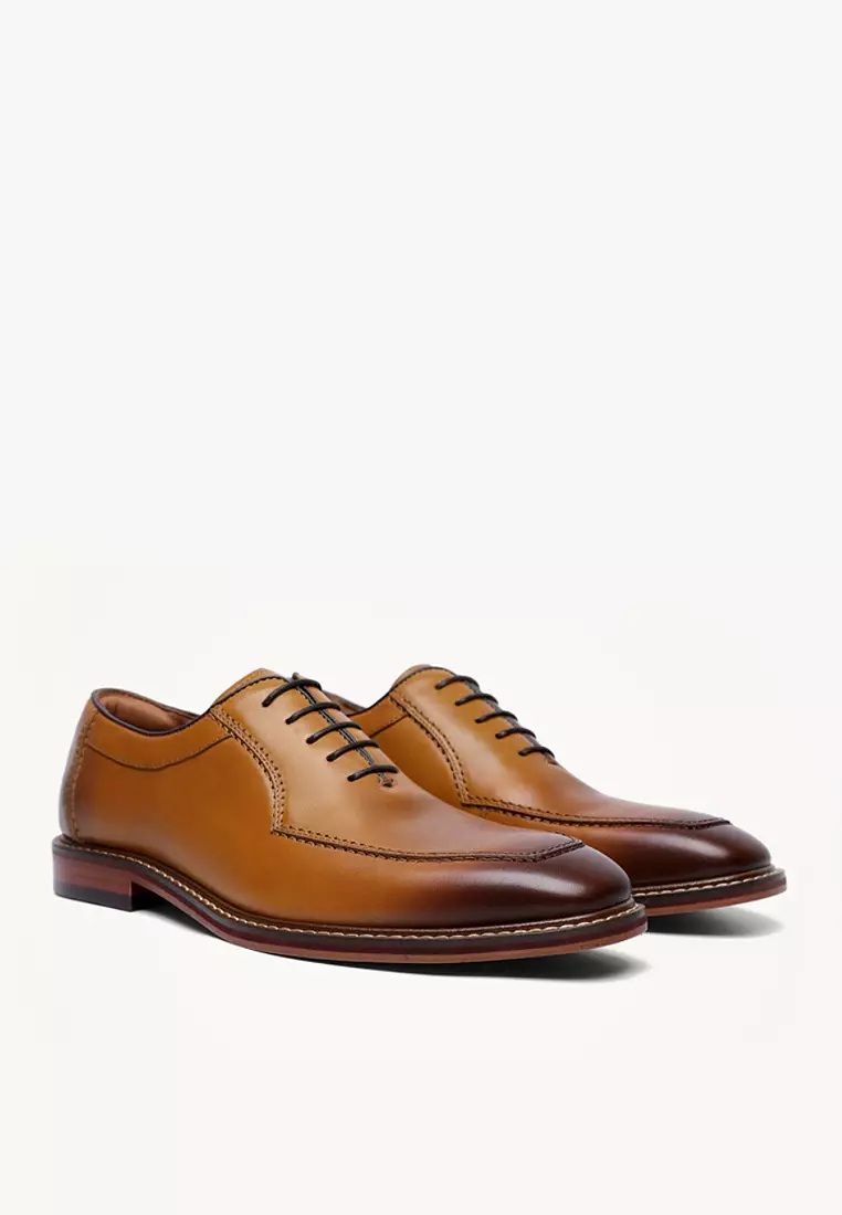 Suede patchwork business Footwear