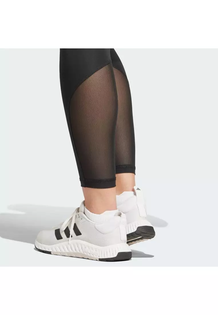 TECHFIT 3-Stripes 7/8 Leggings