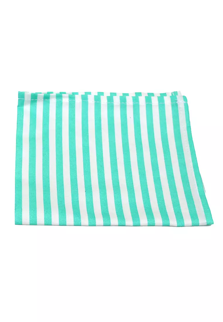 Houseofcuff Dasi Kupu Bowtie Pocket Square Saputangan Tosca Salur A34