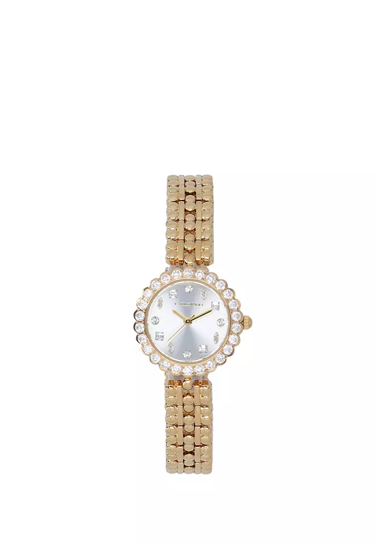 Buy Carlo Rino Gold Elara Luxe Timepiece 2026 Online | ZALORA