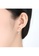 Rouse silver S925 Korean Geometric Stud Earrings FBB19ACBF134F9GS_3