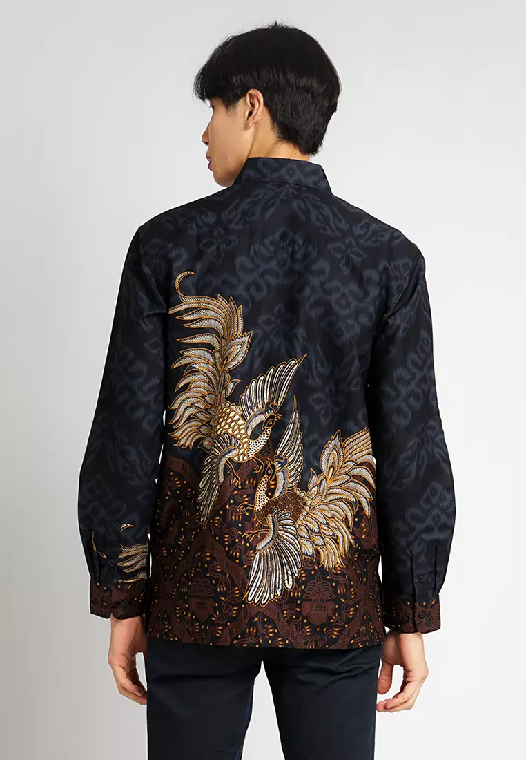 Hadinata Batik Kemeja Panjang Superfine Rajendra Rihana