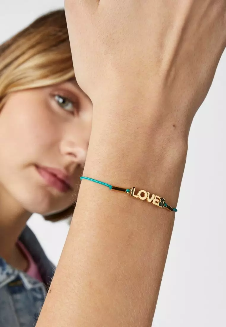 Buy TOUS TOUS Crossword Love Bracelet with Chrome Diopside Online | ZALORA  Malaysia