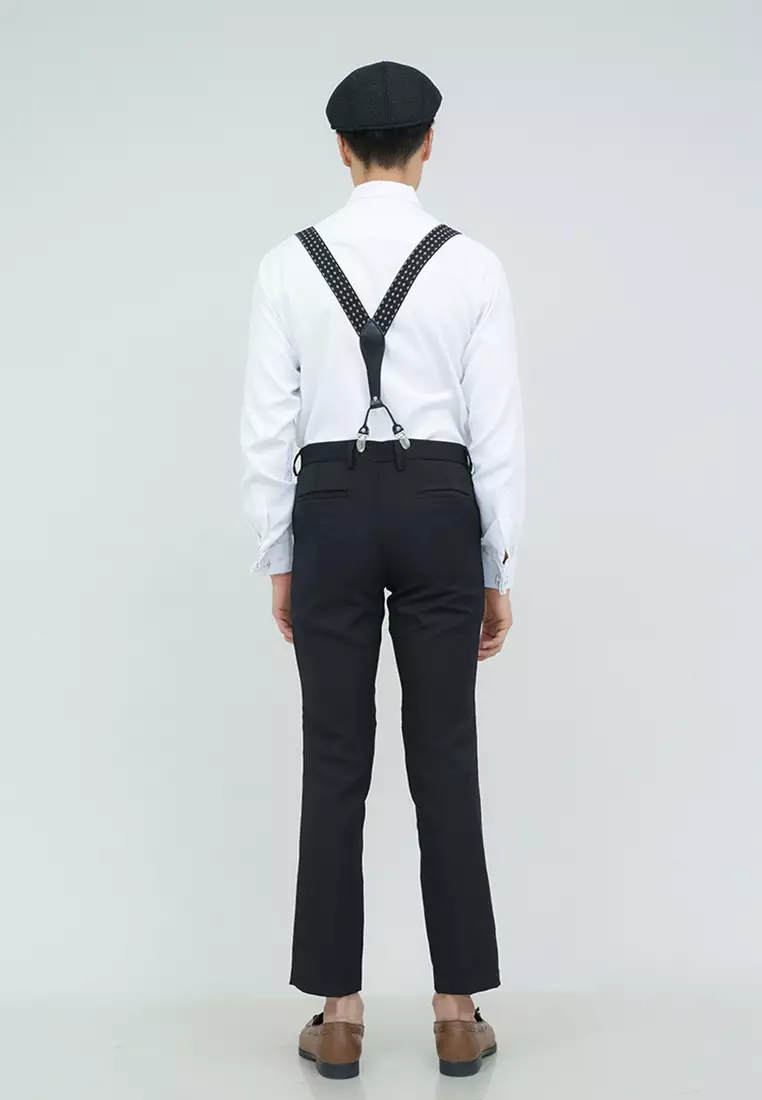 Houseofcuff Suspender Tali Jojon Karet ikat pinggang pria dewasa besar A14