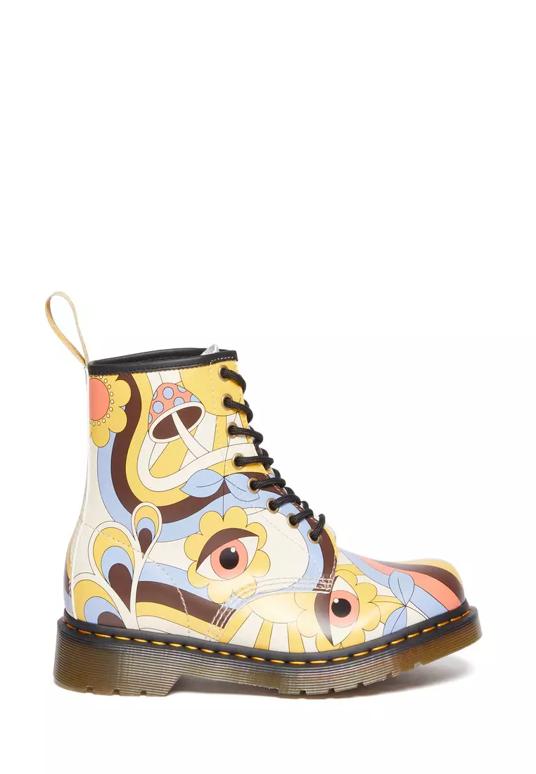 Discount on Dr. Martens  shoes - SKU: 1460 Retro Ray Kemble Vegan Lace Up Boots