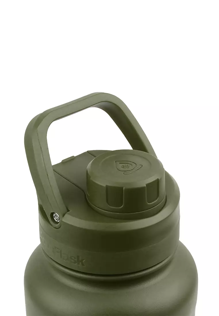 40oz Walnut New Sports Lid Bottle Wide Mouth Vacuum Insulated Stainless Steel Drinking Water Bottle