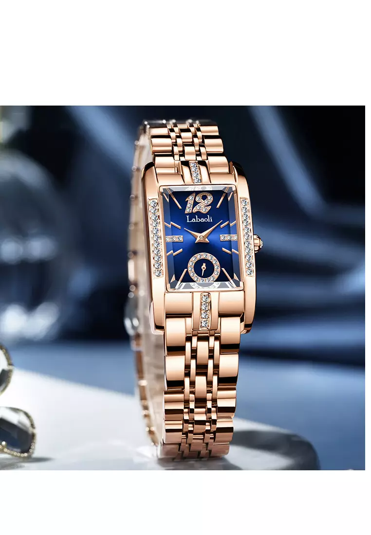Quartz watch sales stainless steel