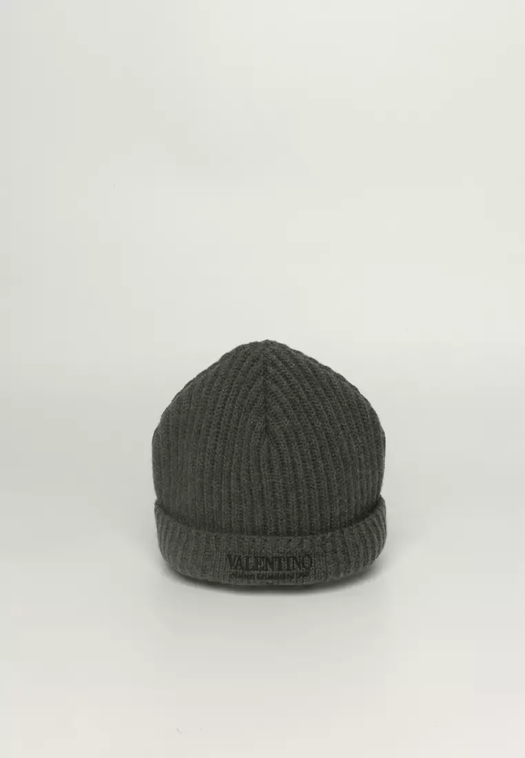 Valentino Wool Beanie 2025 | Buy Valentino Online | ZALORA