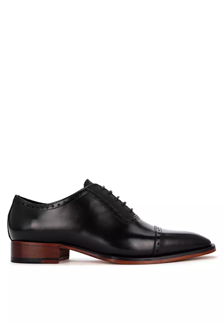 Buy Bristol Shoes Brixton Black Captoe Oxford 2024 Online | ZALORA ...