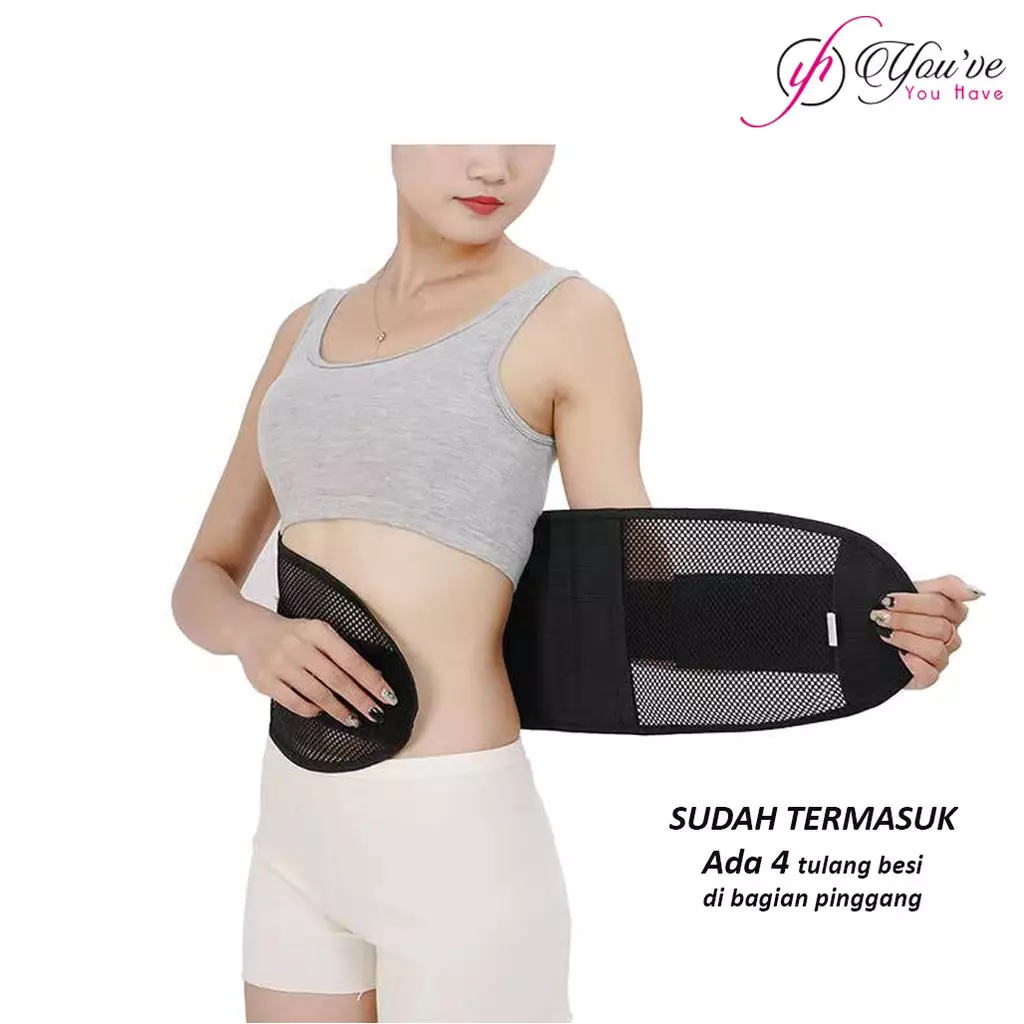 You've (You Have) Korset Lumbal Korset Lumbar Pinggang Tulang Belakang Saraf Pria Wanita 410