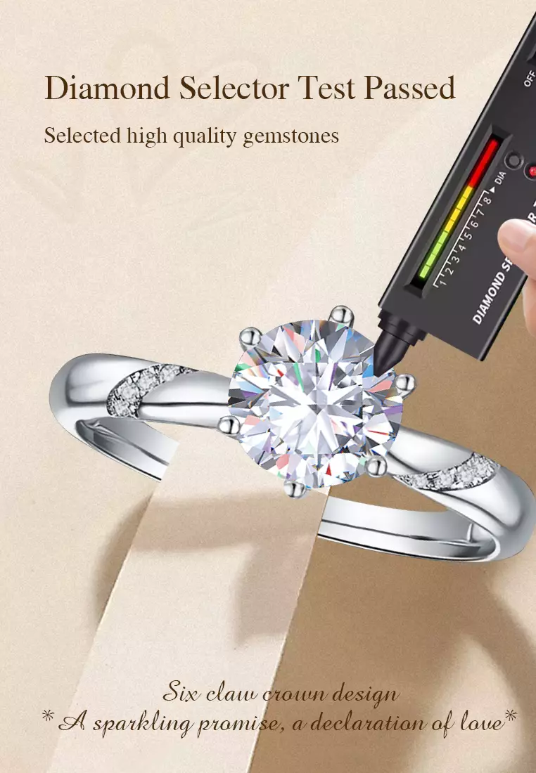Cincin Wanita Original Aksesoris Cewek Aksesoris Adjustable Tunangan Jewellery Anti karat