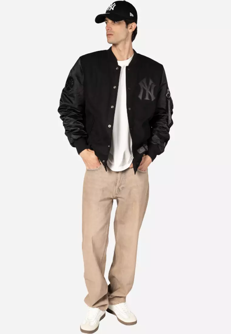 New York Yankees MLB Alpha Industries MA1 F3 E1369BC26 Black Jacket