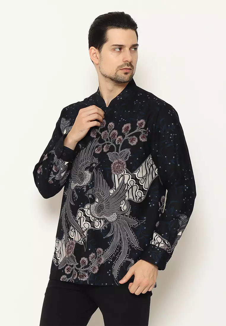 Hadinata Batik Kemeja Koko Panjang Furing Adiwangsa