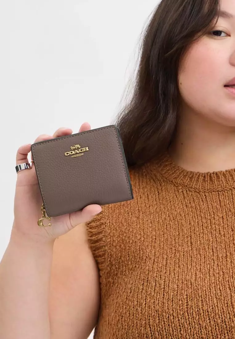 Snap Wallet Gold Dark Stone