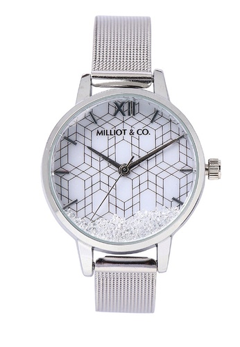 Milliot & Co. silver Fiona Watch 7A7A6AC78971B8GS_1