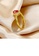 Glamorousky white 925 Sterling Silver Plated Gold Fashion Elegant Water Drop Shaped Geometric Adjustable Ring with Red Cubic Zirconia 8E24DACC2FBB5DGS_3