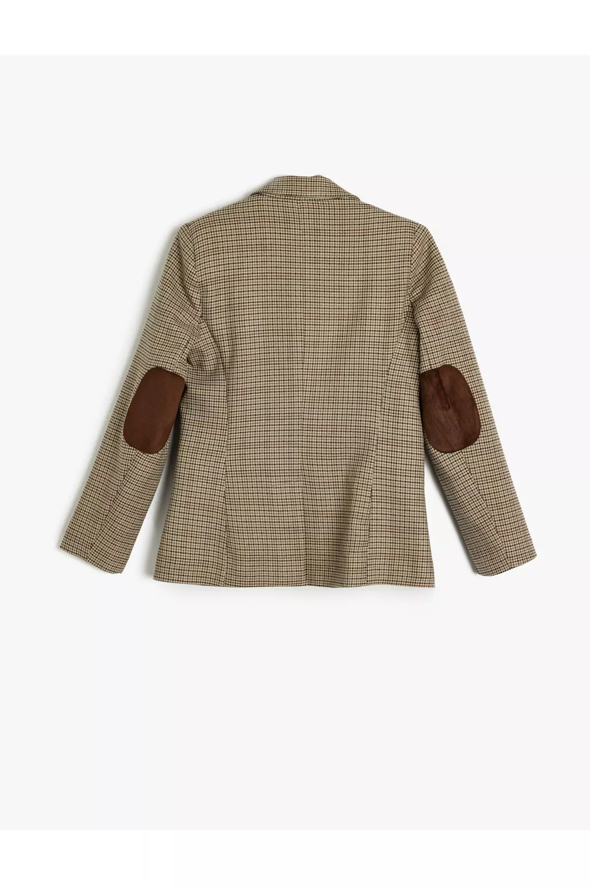 Double Breasted Blazer Jacket Long Sleeve Pocket Detail Blend