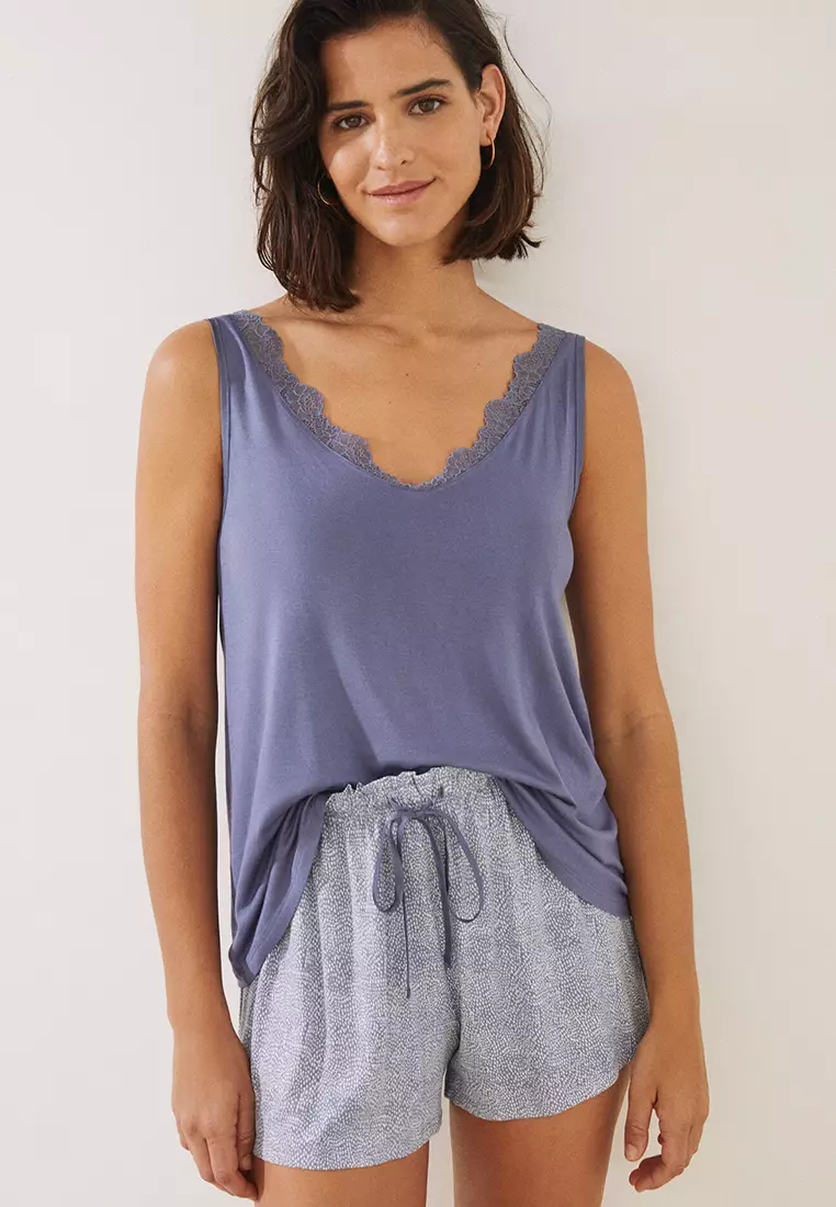 Shorts and vest hotsell top pyjamas