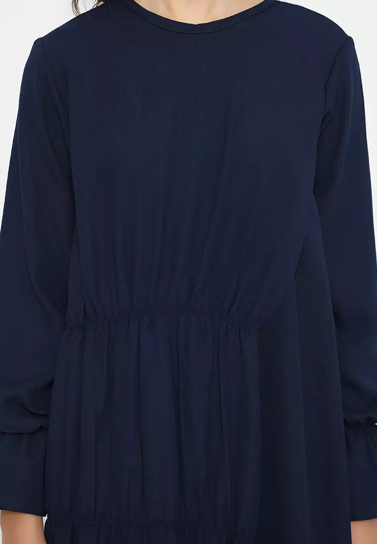 Amrita Midi Dress Navy