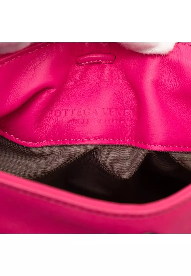 Pre-Loved Bottega Veneta Nappa Intrecciato Frame Pochette