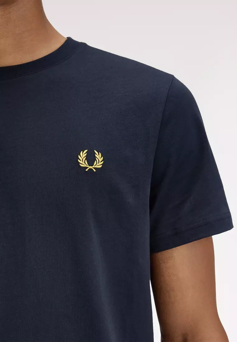 Buy Fred Perry FRED PERRY M9909 TENNIS GRAPHIC T-SHIRT (NAVY