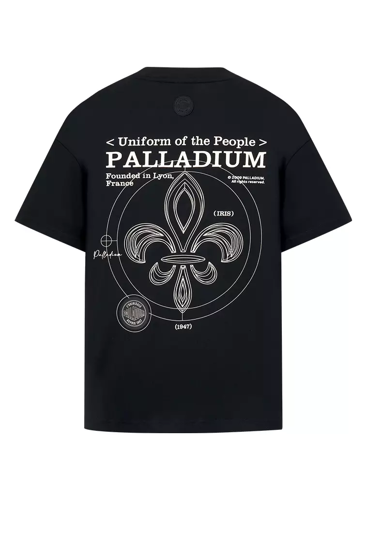 MEN'S PALLADIUM LOGO LOOSE FIT COTTON T-SHIRT