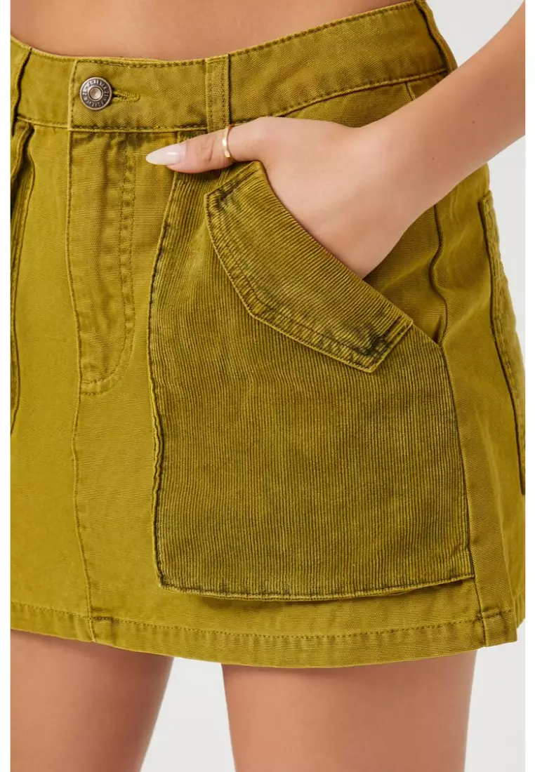 Buy FOREVER 21 Cargo Mini Skirt 2023 Online ZALORA Philippines