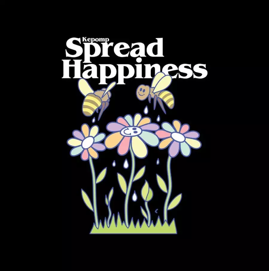Jual Kepomp Kepomp Kaos Spread Happiness Original 2023 ZALORA Indonesia