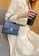 Lara blue Women's Fashionable Crocodile Skin Embossed Leather Hand Bag Cross-body Bag 616FFACACACF21GS_2