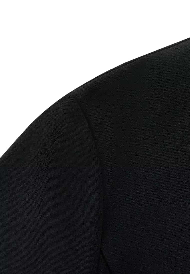 短袖裹身連身裙