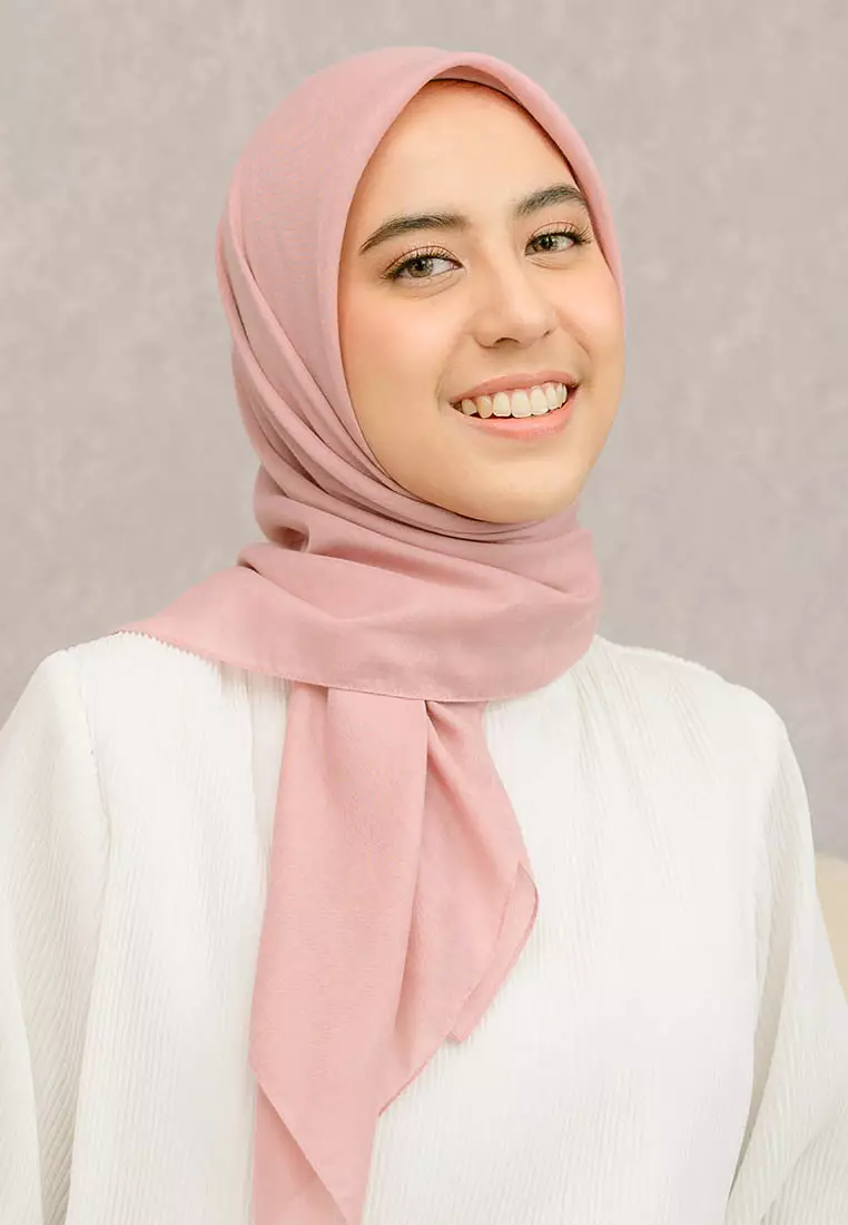 Theya Voal Square Mauve Glow NEW