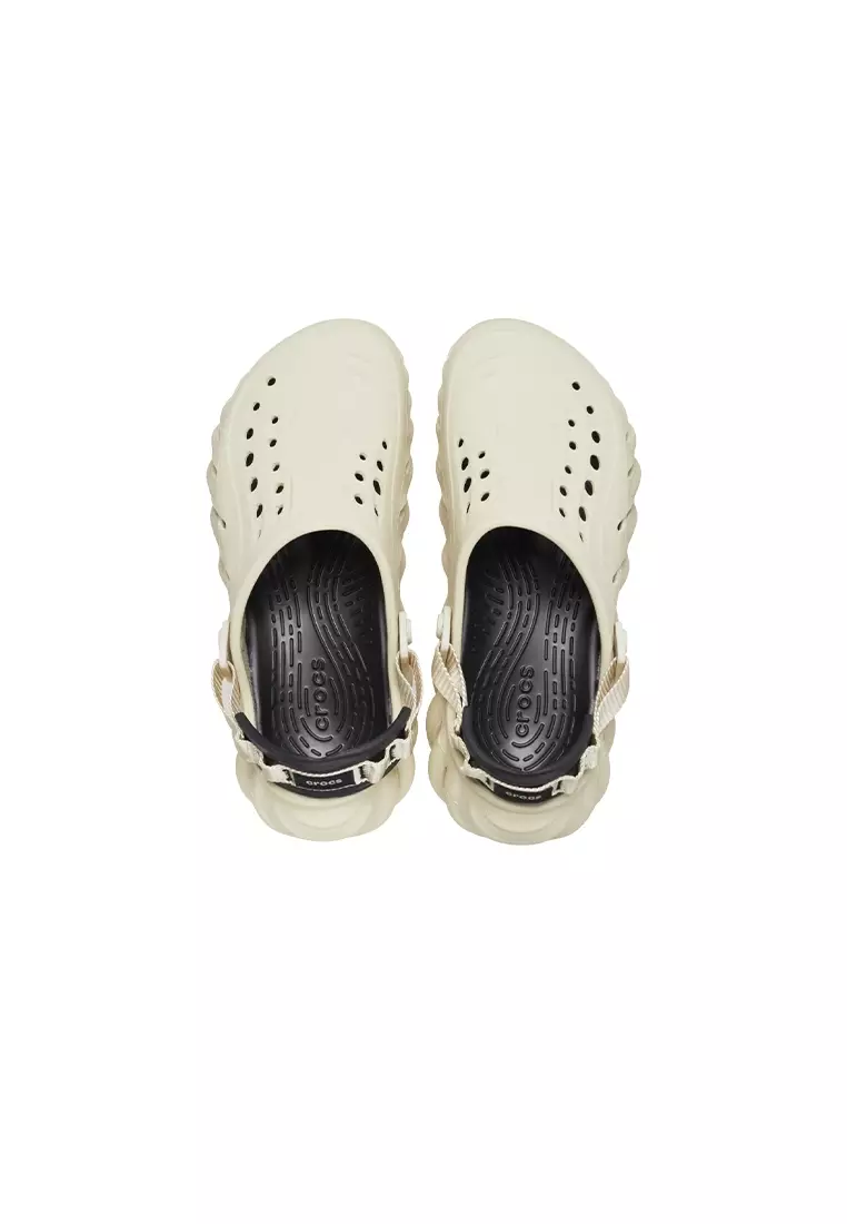 Echo Clog in Bone Black