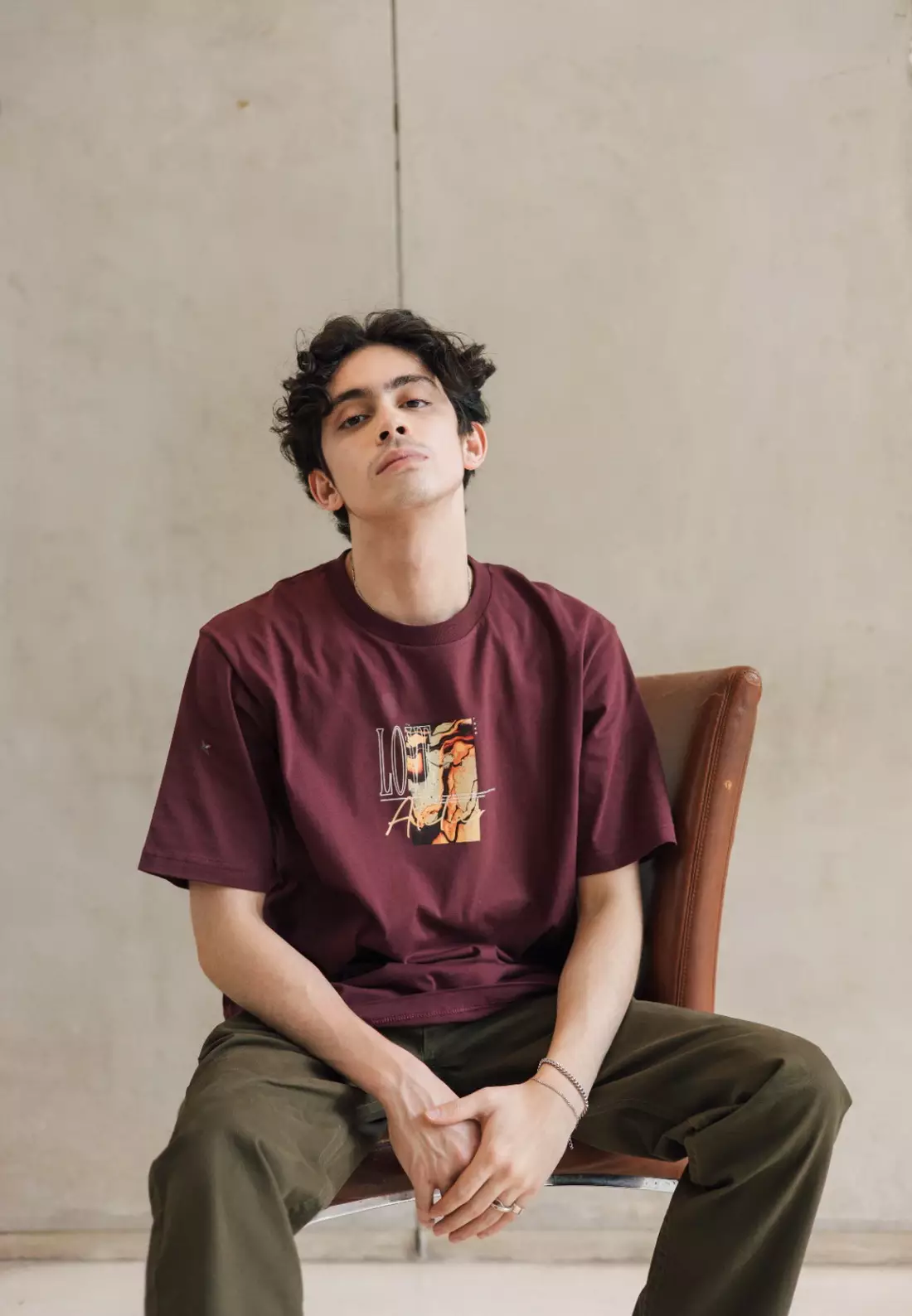 RBJ T-Shirt Cotton Combed Oversized Pria 2079350041