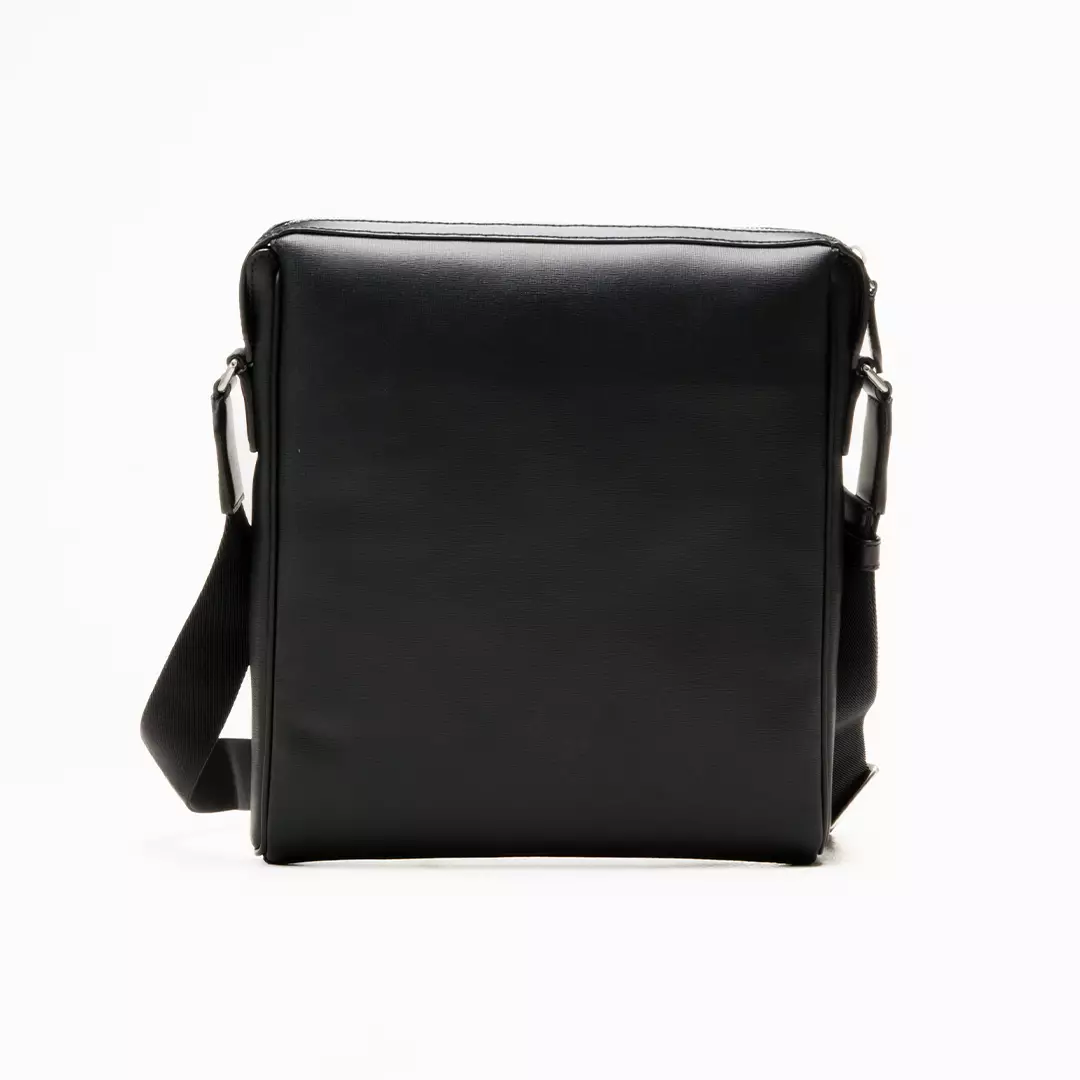 Mythos Crossbody Bag in Leather - Black